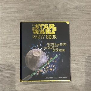Star Wars Party Book - Black & Gold Cover